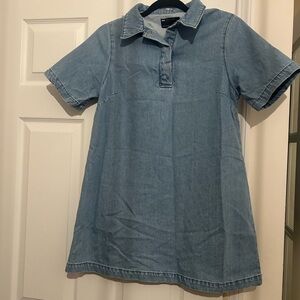 ASOS Blue Denim Mini Dress